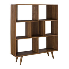 Transmit Bookcase, Walnut
