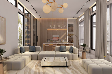 Solaris Villa – Modern Open-Concept Living & Luxury Kitchen