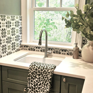 Nature -Inspired Bathroom and Laundry