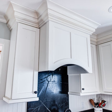 White Wooden Hood