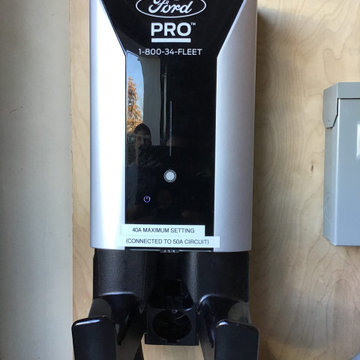 Ford EV charger installation