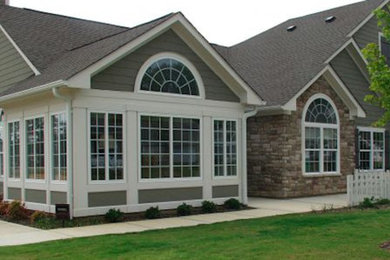 Example of a classic exterior home design in Austin