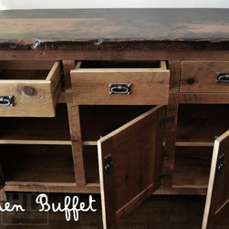 Reclaimed Wood Buffets - Products