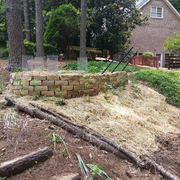 Rock Raised Veggie Garden Bed