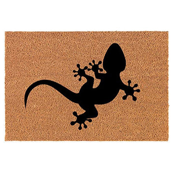 Coir Doormat Gecko Lizard (30" x 18" Standard)