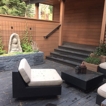 Incline Village Home - remodel, art placement, and landscape design