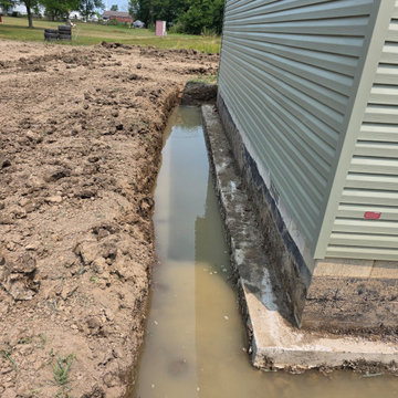 Foundation Drainage & Site prep