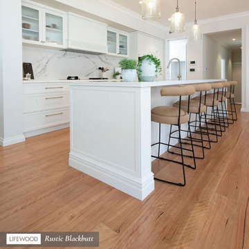 Rustic Blackbutt flooring truly exemplifies the beauty of its home interiors.