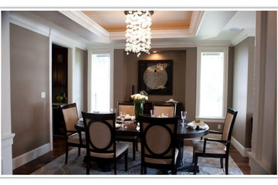 Dining room photo in Vancouver