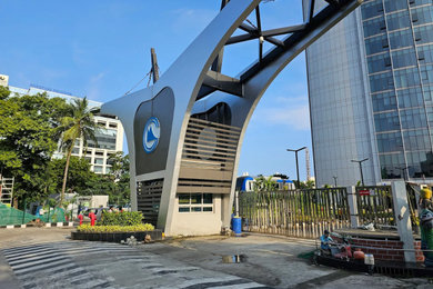 CMRL Entrance Foundation Works