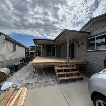 Complete Covered Deck Remodel & Outdoor Living Renovation | West Kelowna