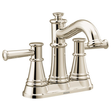 Moen 6401 Belfield 1.2 GPM Centerset Bathroom Faucet - - Polished Nickel