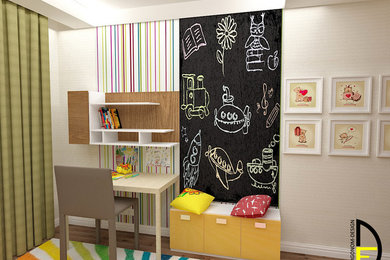 Inspiration for a kids' bedroom.