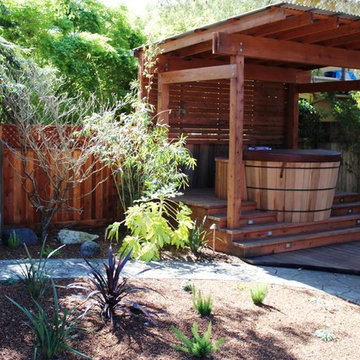 Asian-inspired Shade Garden