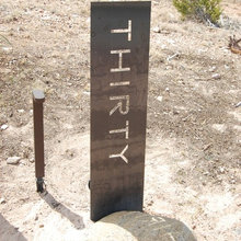 address sign