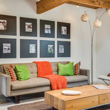 1951 mid-century modern home remodel Before &  After