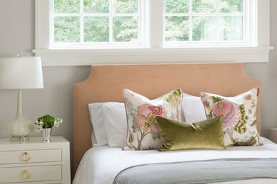 Elegant bedroom photo in Other