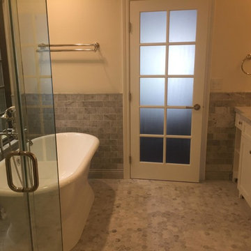 Complete master bathroom remodeling in Pacific Palisades.