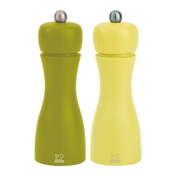 Peugeot Beech Wood Tahiti Salt and Pepper Mill Set - Salt And Pepper Shakers And Mills