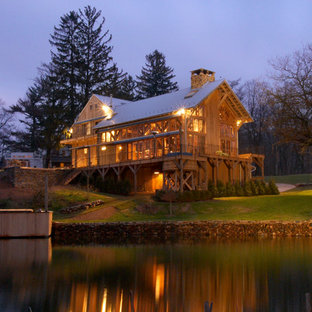Uriges Haus mit Holzfassade in Philadelphia
