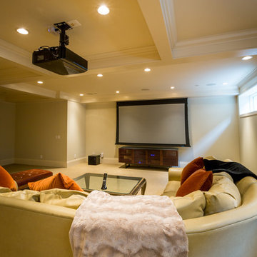 Open Concept Media Room