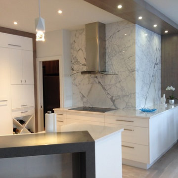 White Custom Kitchen