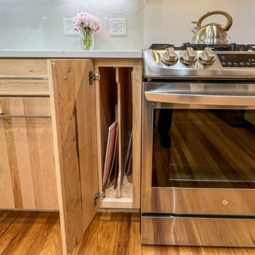 Contemporary Kitchen with Scandinavian Design Style