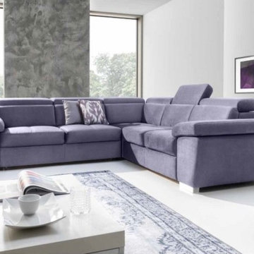 European modern sectional sleeper sofa SANTANA