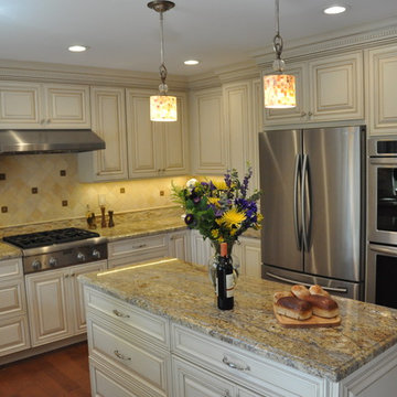 Danville, CA Kitchen Bar & Master Bathroom
