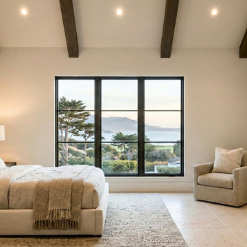 Transitional Primary Suite. Natural Elements.