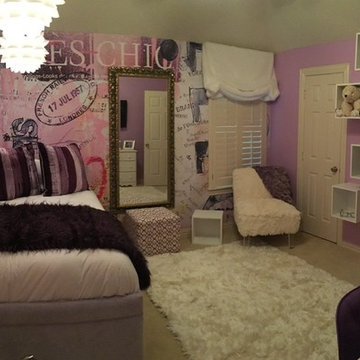 A Child's Paris Style Dream Room