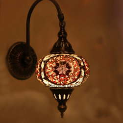 Turkish Style Mosaic Lighting Wall Sconce - Wall Sconces