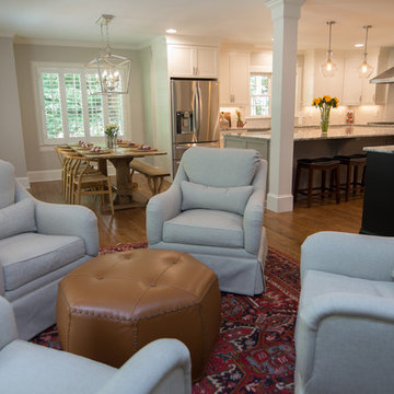 A Fresh new kitchen and keeping room for a 1980's Atlanta Home