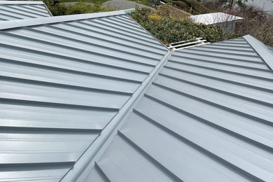 Standing Seam Metal Roof - Old Town Gray