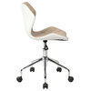 Techni Mobili Modern Height Adjutable Office Task Chair, Beige