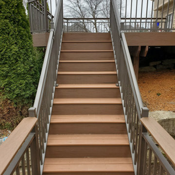Timbertech Antigua Gold with Antique Palm