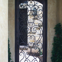 Iron Door Gate - Front Doors