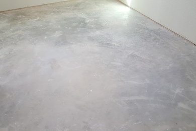 Needville TX stained concrete flooring