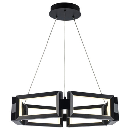 Mythos LED Chandelier in Black