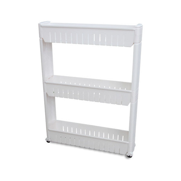 Modern Home Narrow Sliding Storage Organizer Rack - Laundry/Bathroom/K