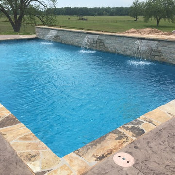 Custom Pool on a Ranch