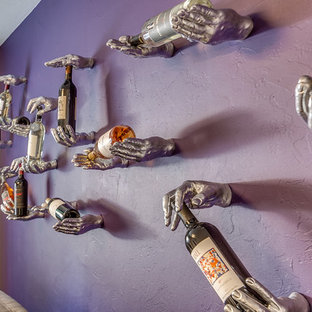 Design ideas for a midcentury home cinema in Oklahoma City.