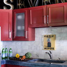 cocinas rojas