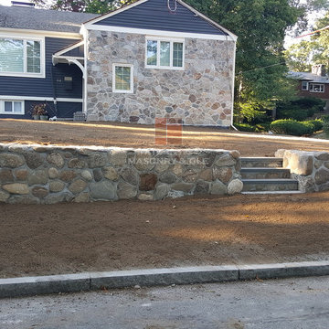 Fieldstone Retaining Wall