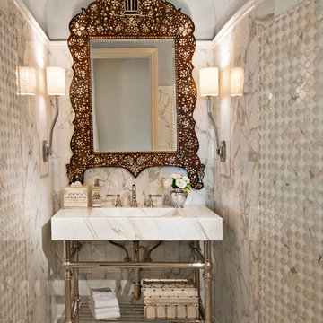 Private Spaces: Posh Powder Room