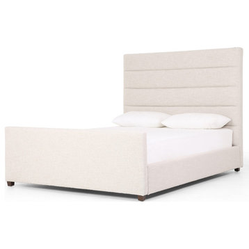 Daphne Cambric Ivory Queen Bed