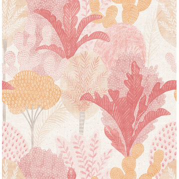 Ari Pink Desert Oasis Wallpaper Bolt