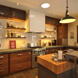Contemporary Kitchen - 2 - Kitchen Cabinetry