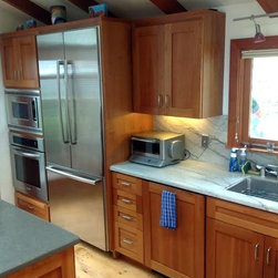 Custom Natural Cherry Cabinets - Kitchen Cabinetry