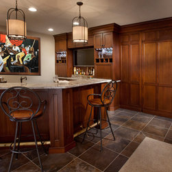 Ellicott City, MD - Eclectic - Bar - Wine And Bar Cabinets